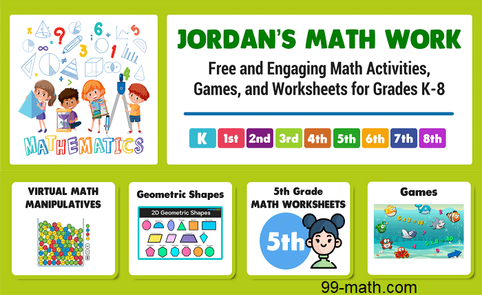 jordan math work