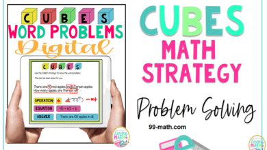 cubes math strategy