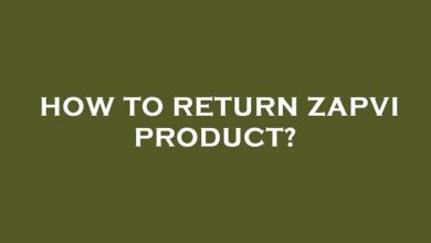 Zapvi Return Policy