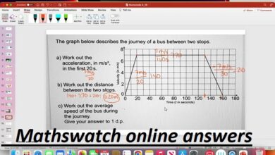 mathswatch online answers