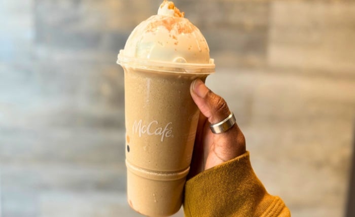 dulce de leche frappe